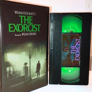 The exorcist decorative VHS led lamp horror movie retro VCR decor