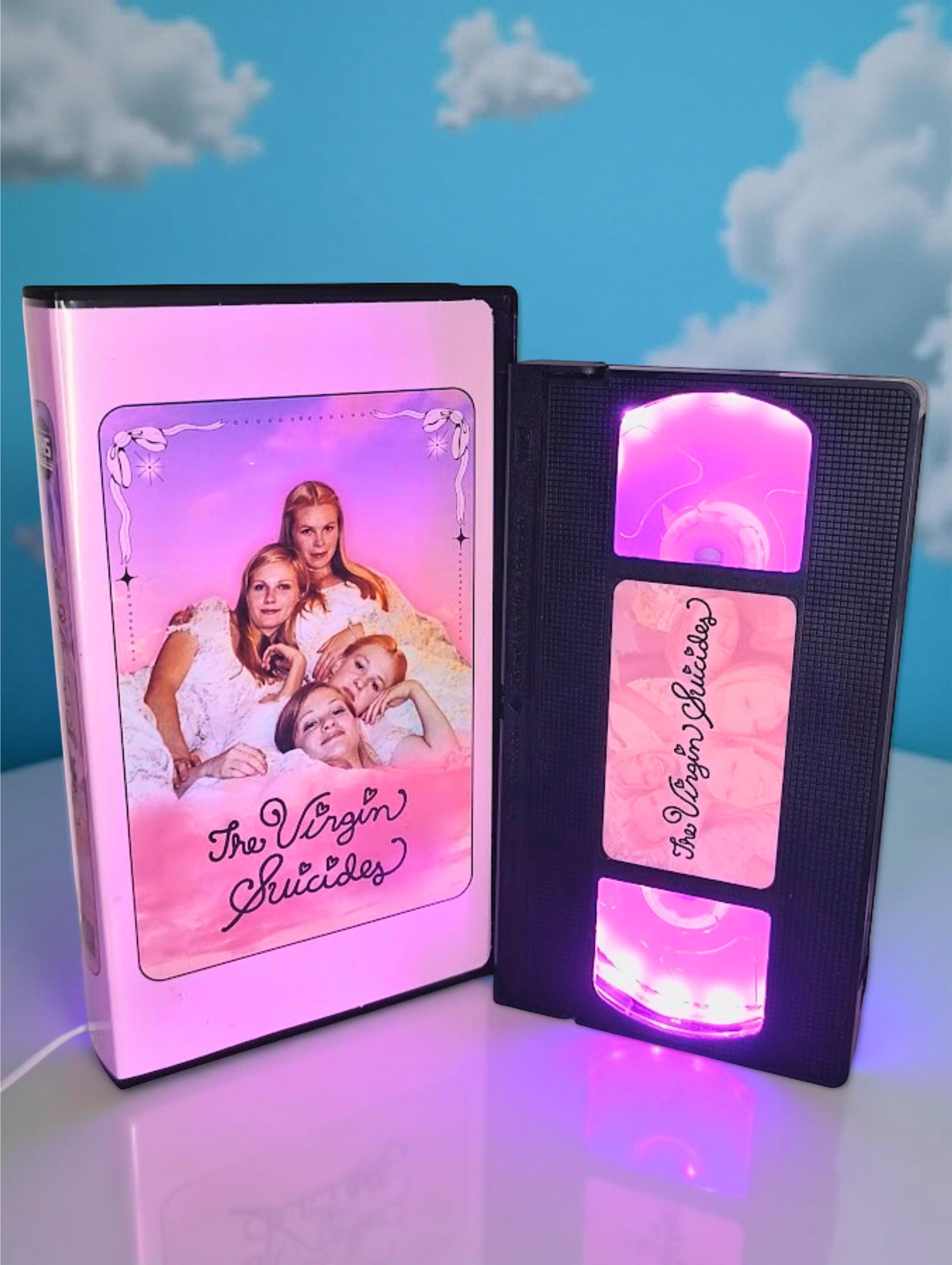 The Virgin Suicides VHS Lamp Led Decorative Sofia Coppola Movie