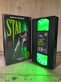 Stab VHS Lamp | Ghostface handmade horror decor | Scream inspired gift product logo