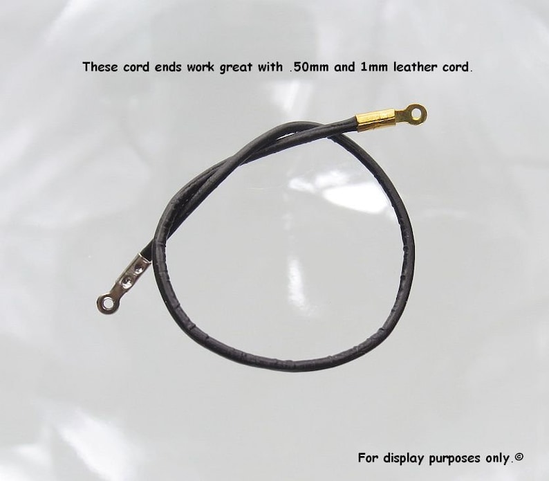 8x2.5mm Antique Copper Finish Metal Cord Ends Qty 50 CHF03 Etsy