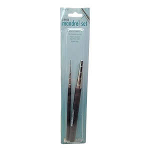 2 Piece 5 Step Carbon Steel Mandrel Set by Beadsmith
