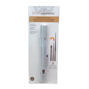 Diamond Tip Bead Reamer Set with Handheld Pin Vice by Beadsmith Basic Elements