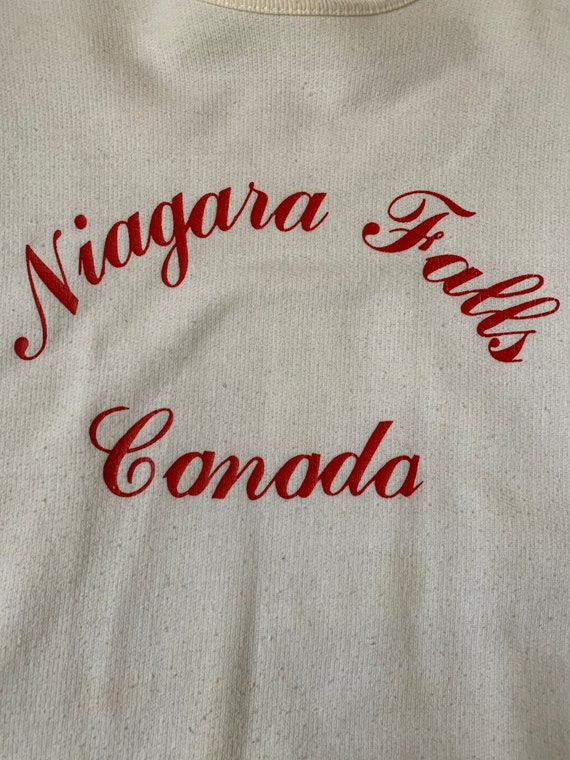 Vintage 80s 90s Niagara Falls Canada maple leaf p… - image 2