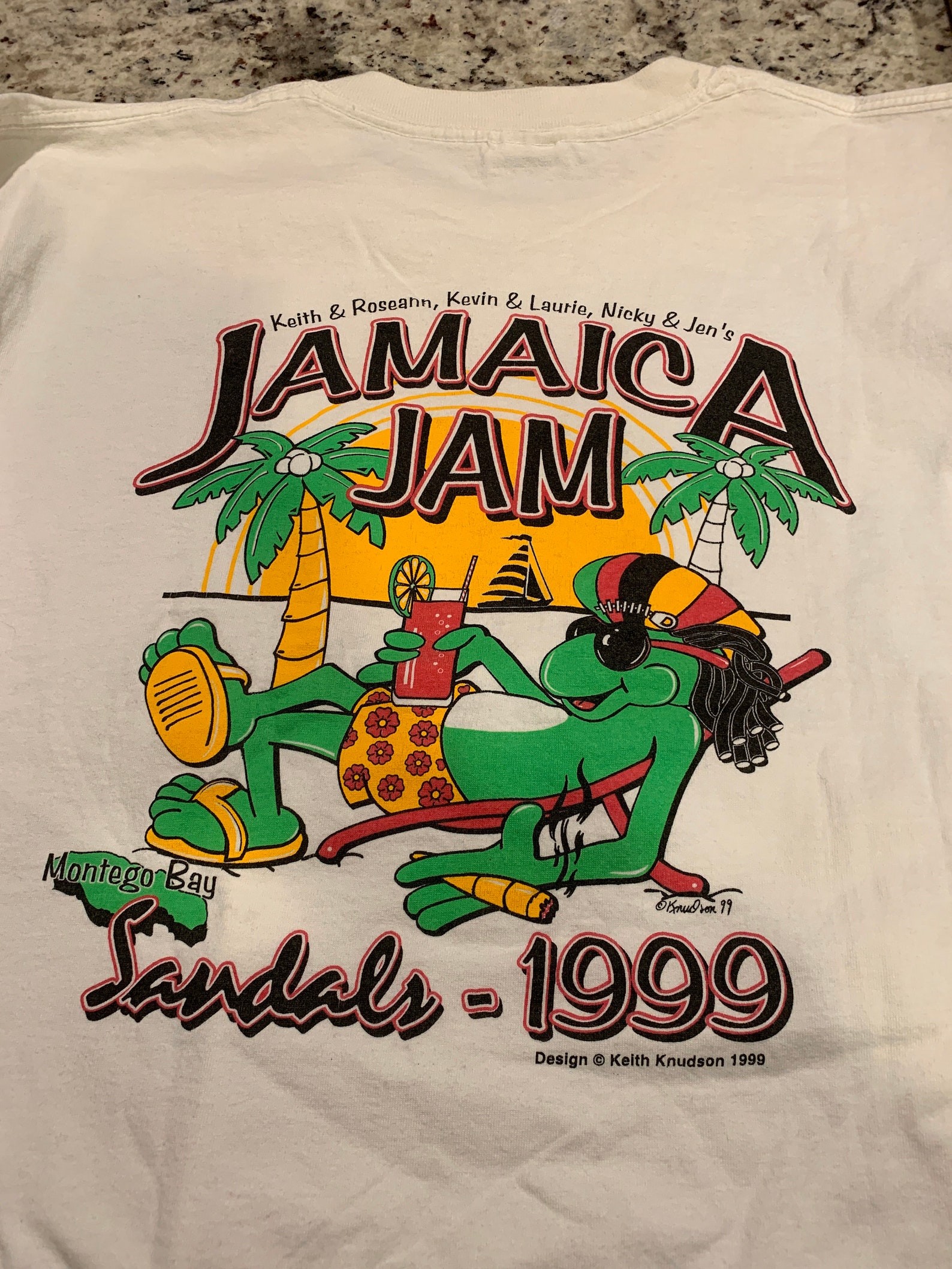 Vintage 90s Y2K Blunt Smoking Rasta Lizard Jamaica Jam Shirt | Etsy