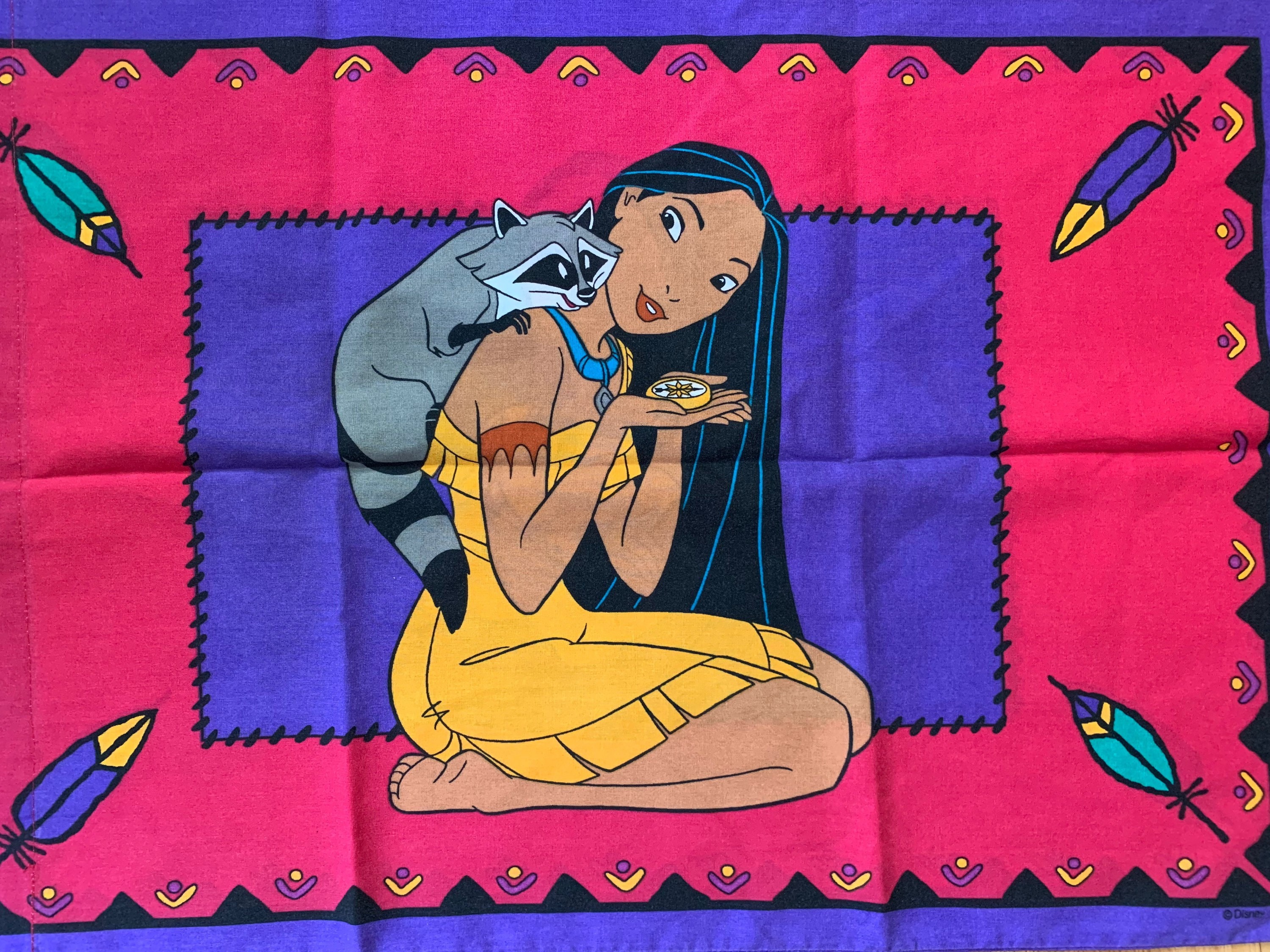 Vintage 90s Disney Pocahontas 4 Piece 