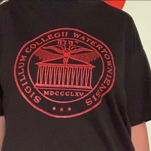 Vintage Northwestern College Seal shirt