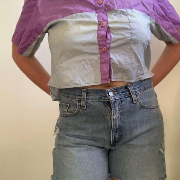 Half Colored Shirt Etsy