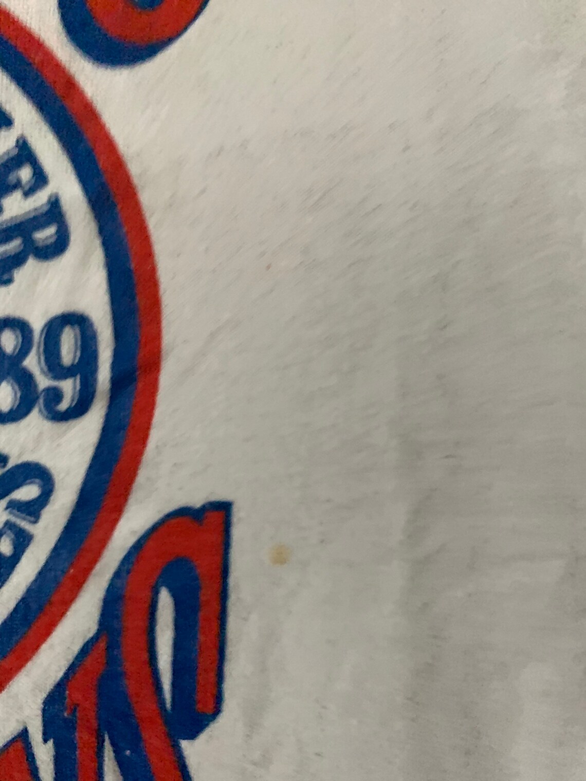 Vintage 80s Chicago Cubs MLB Baseball Graphic Tee Etsy