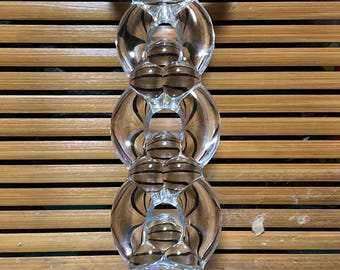 Godinger Shannon Crystal candlestick 7 inches tall