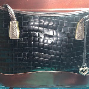 Vintage Brighton Satchel leather shoulder bag