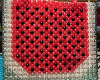 Cynthia Rowley beaded watermelon purse.