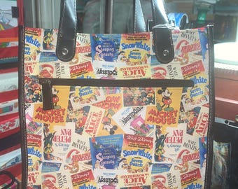 Disney Poster Vinyl Tote Bag