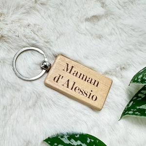 Porte clé personnalisé, cadeau pour parent, cadeau naissance