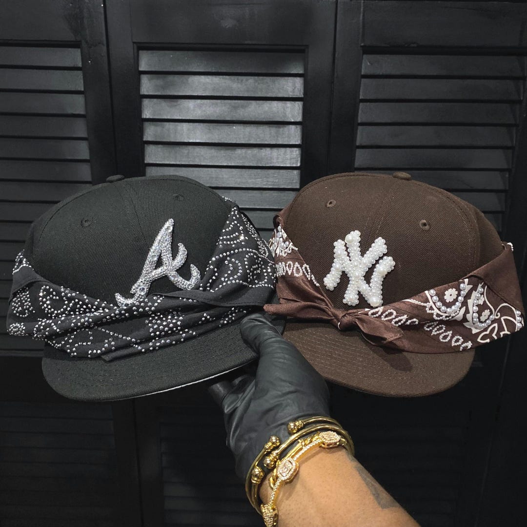 Bandanna Fitted Hat - Etsy