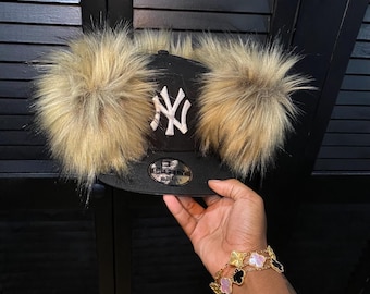 Jewled Rhinestone fitted hat
