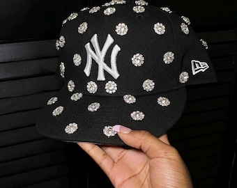Jewled Rhinestone fitted hat