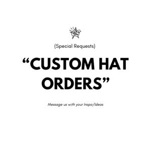 Pedido de sombrero personalizado