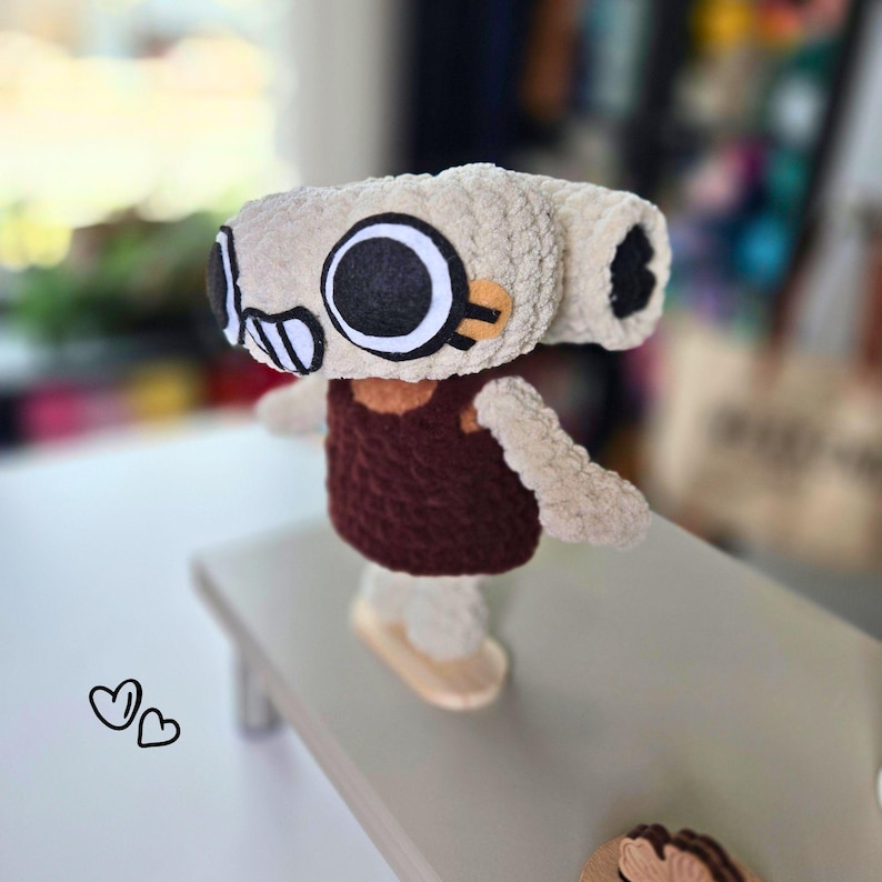 Shelly LOW-SEW Dandys World Crochet Pattern, Amigurumi - Etsy