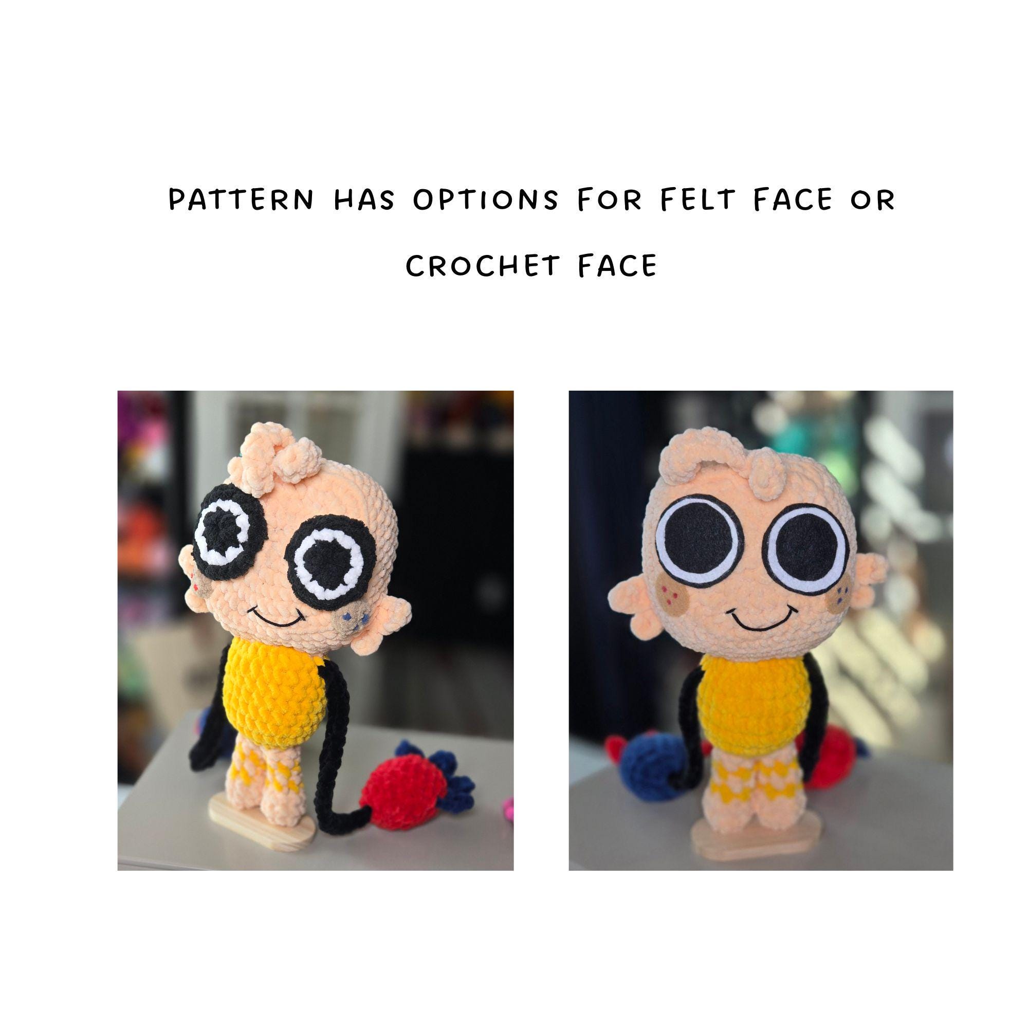 Goob LOW-SEW Dandys World Crochet Pattern, Game Character - Etsy