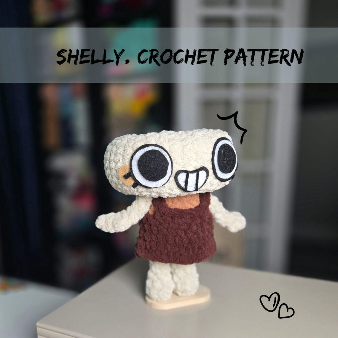 Shelly LOW-SEW Dandys World Crochet Pattern, Amigurumi - Etsy Israel