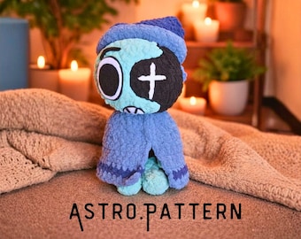 Schema Amigurumi all'uncinetto di Astro Dandys World, scaricabile in pdf