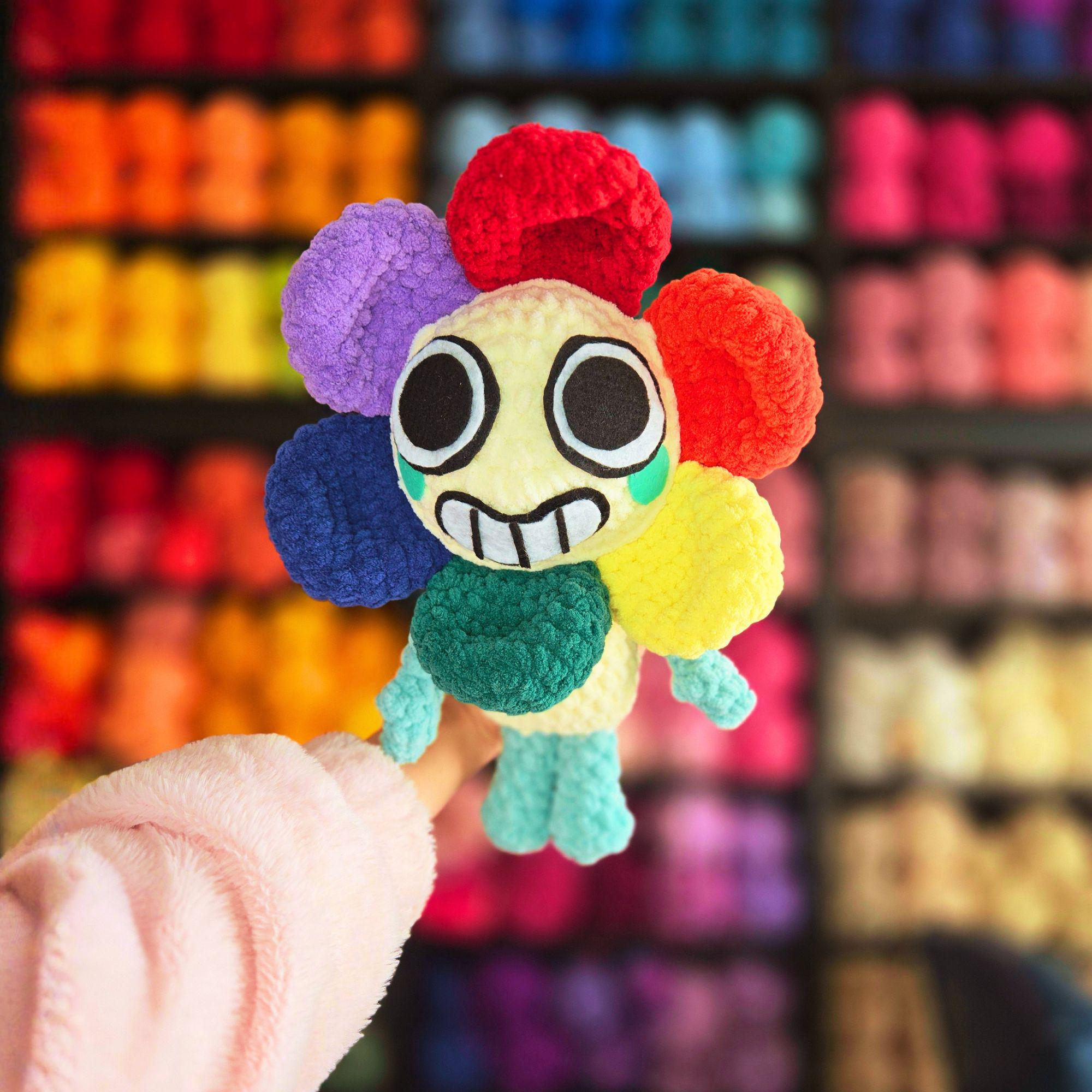 Dandy Flower, LOW-SEW, Dandys World Crochet Pattern - Etsy