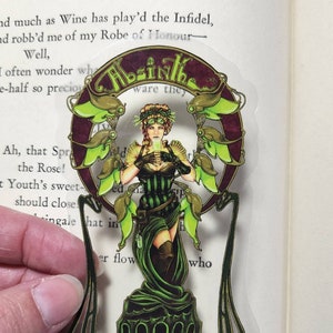 Absinthe Fairy Clear Sticker