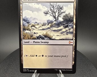 Scrubland - Custom Proxy Commander Card - Etsy