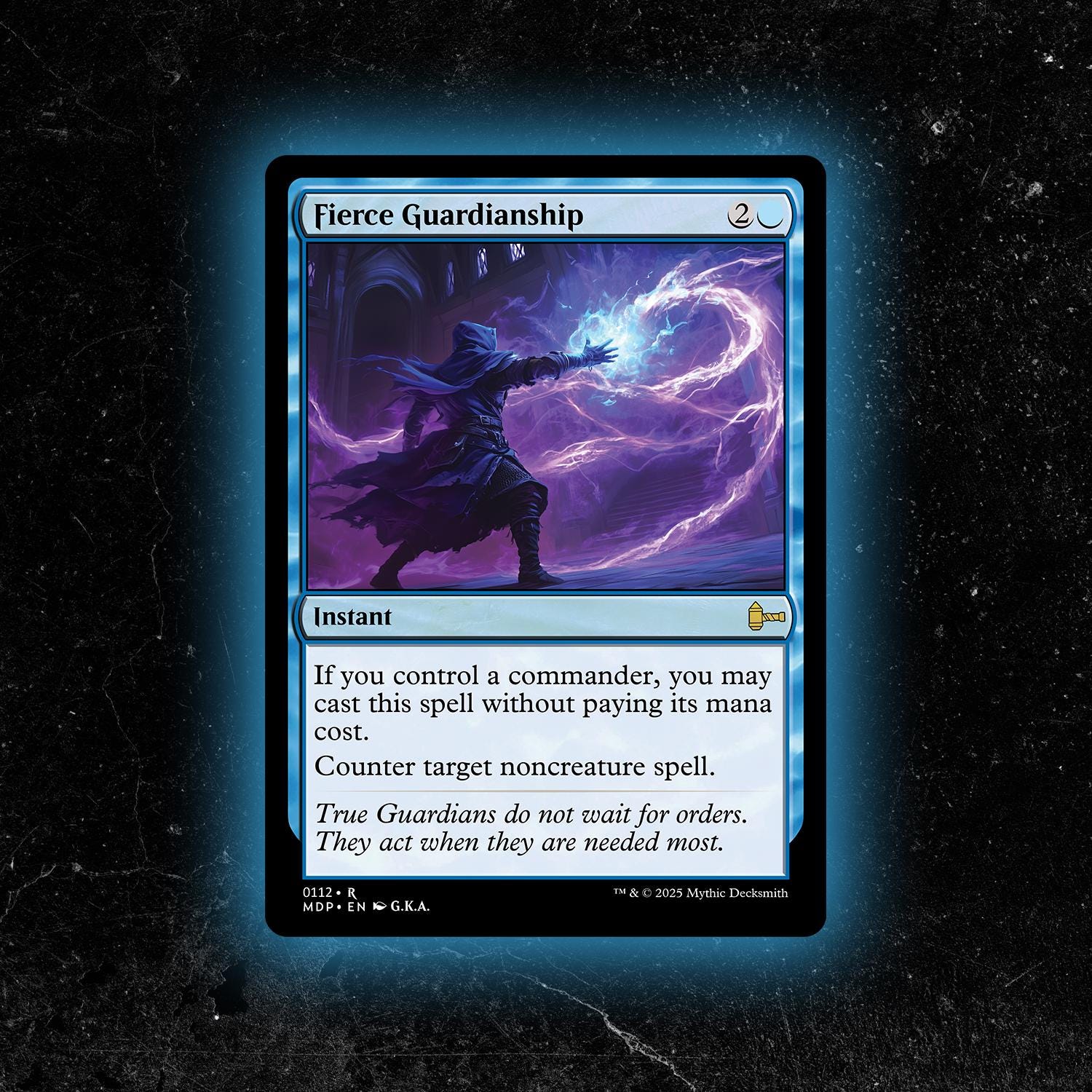 MTG【Foil】激情の後見/Fierce Guardianship(1823) FOIL】【英】激情の後見/Fierce Guardianship[No.1823][青P