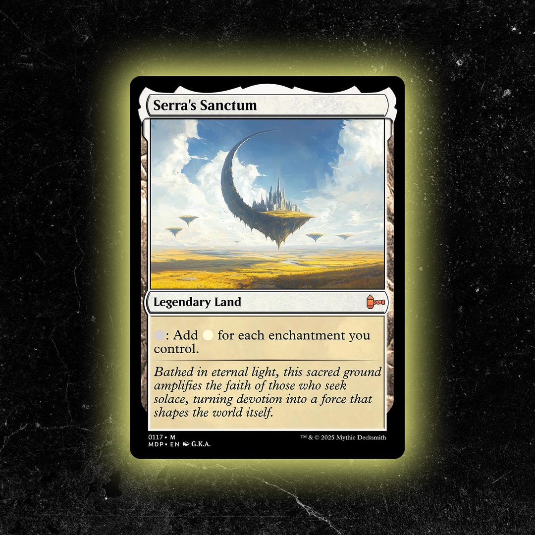 Serra's Sanctum - Custom Proxy Commander Card - Etsy