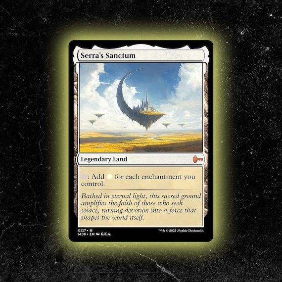 Serra's Sanctum - Custom Proxy Commander Card - Etsy