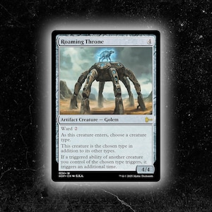Roaming Throne - Custom Proxy MTG Card - High-Quality, Durable, and Affordable!