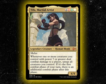 Tifa, Martial Artist - Stellvertretender Kommandant Karte