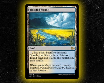 Flooded Strand - Custom Proxy Commander Card