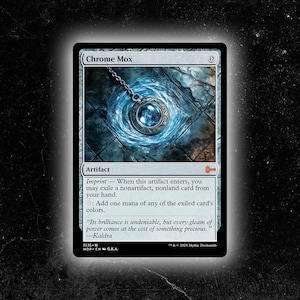 Chrome Mox - Custom Proxy Magic: The Gathering Card - Hoogwaardig, duurzaam en betaalbaar!