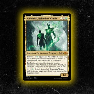 Amenthal, Relentless Wraith - Original MTG Card - High-Quality, Durable, and Affordable!