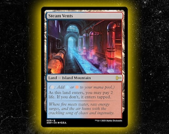 Steam Vents - Custom Proxy Commander Card