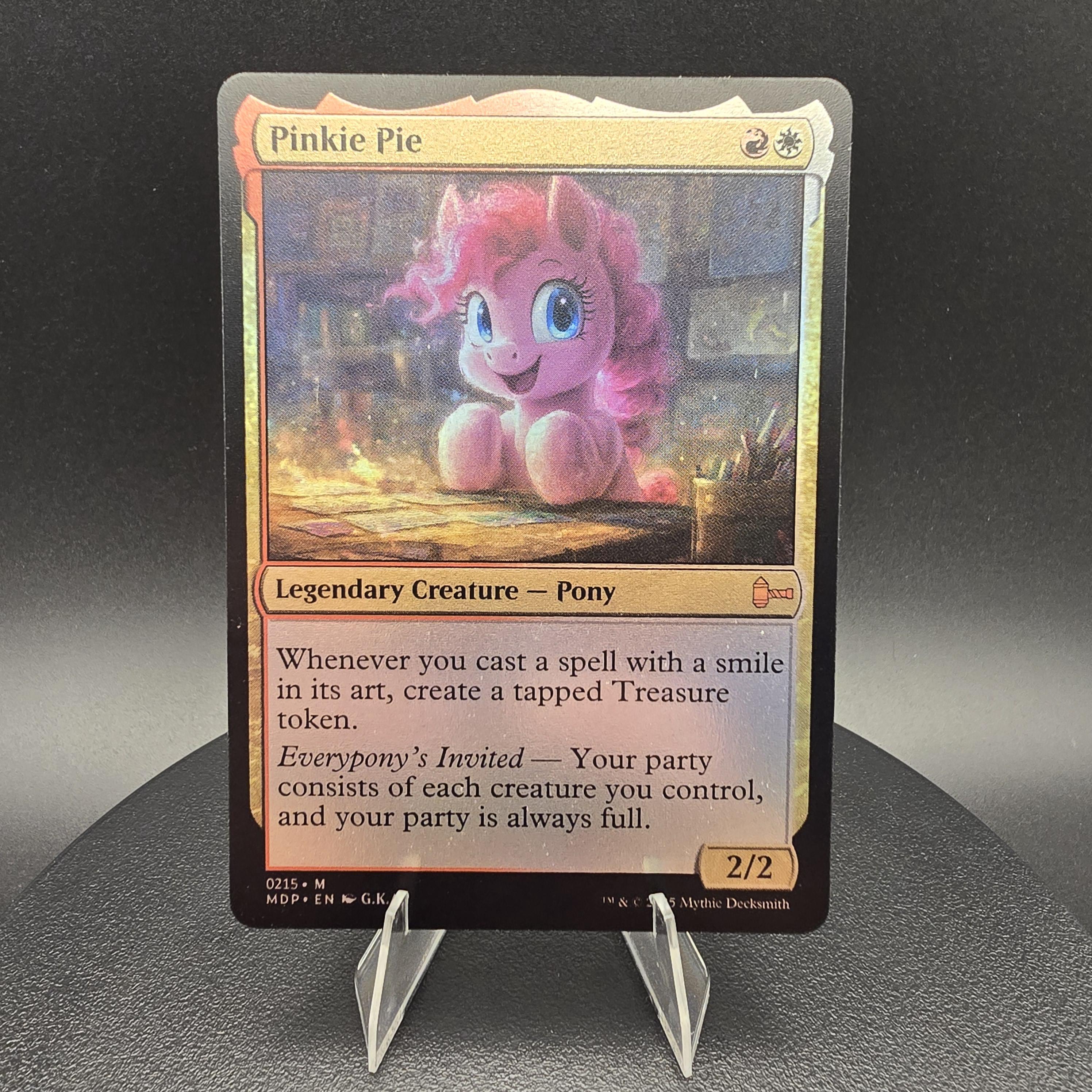 mtg pinkie pie card Pinkie Pie [1539] [Ponies: The Galloping 2] [Secret Lair Drop] [Foil] –  Face to Face Games main image 0