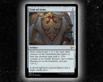 Coat of Arms - Custom Proxy Commander Card
