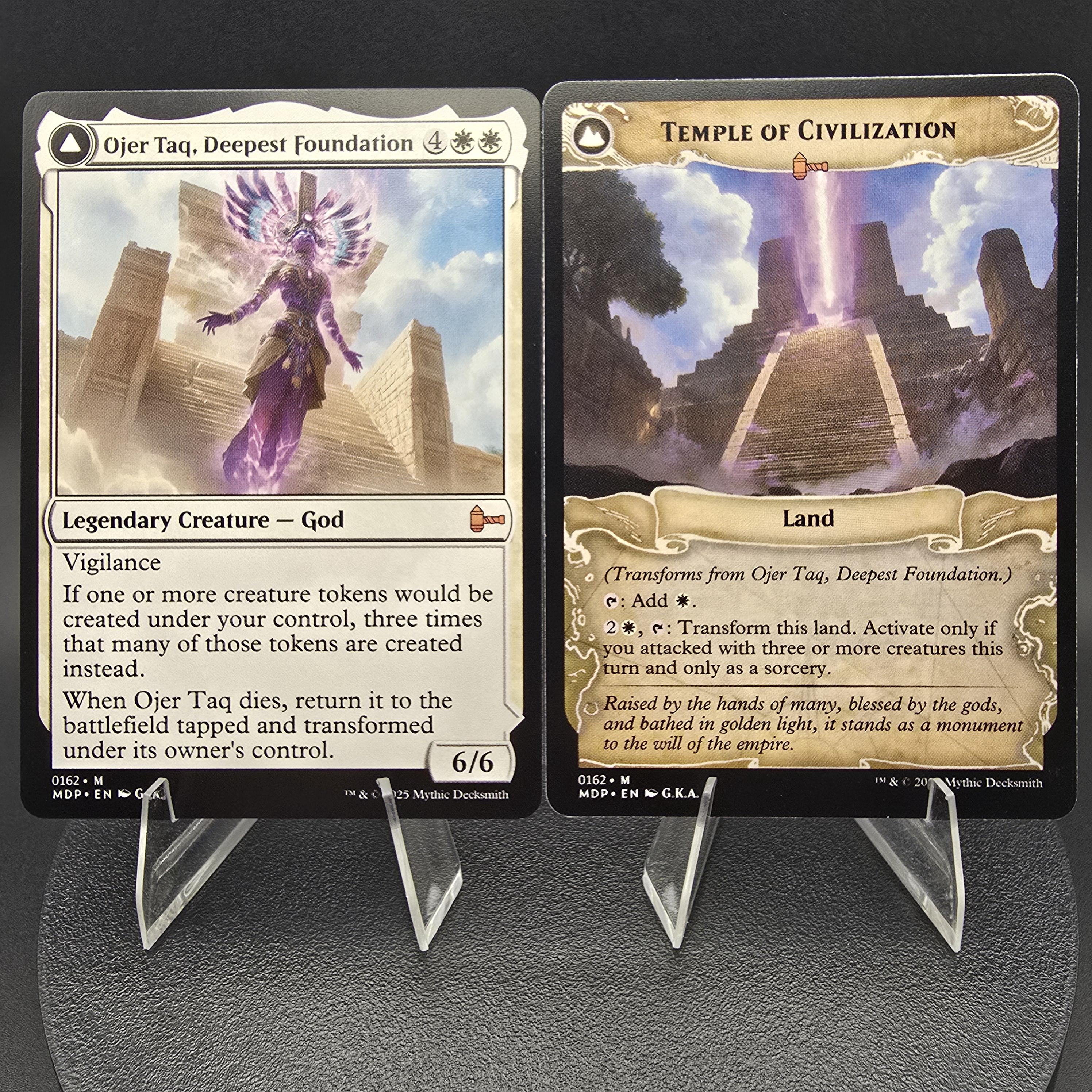 Ojer Taq, Deepest Foundation | Temple of Civilization - Custom Proxy Commander Card - Etsy Israel Ojer Taq, Deepest Foundation | Temple of Civilization - Custom Proxy Commander Card - Etsy Israel