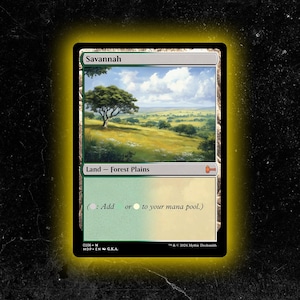 Savannah - Custom Proxy Magic: The Gathering Card - Hoogwaardig, duurzaam en betaalbaar!