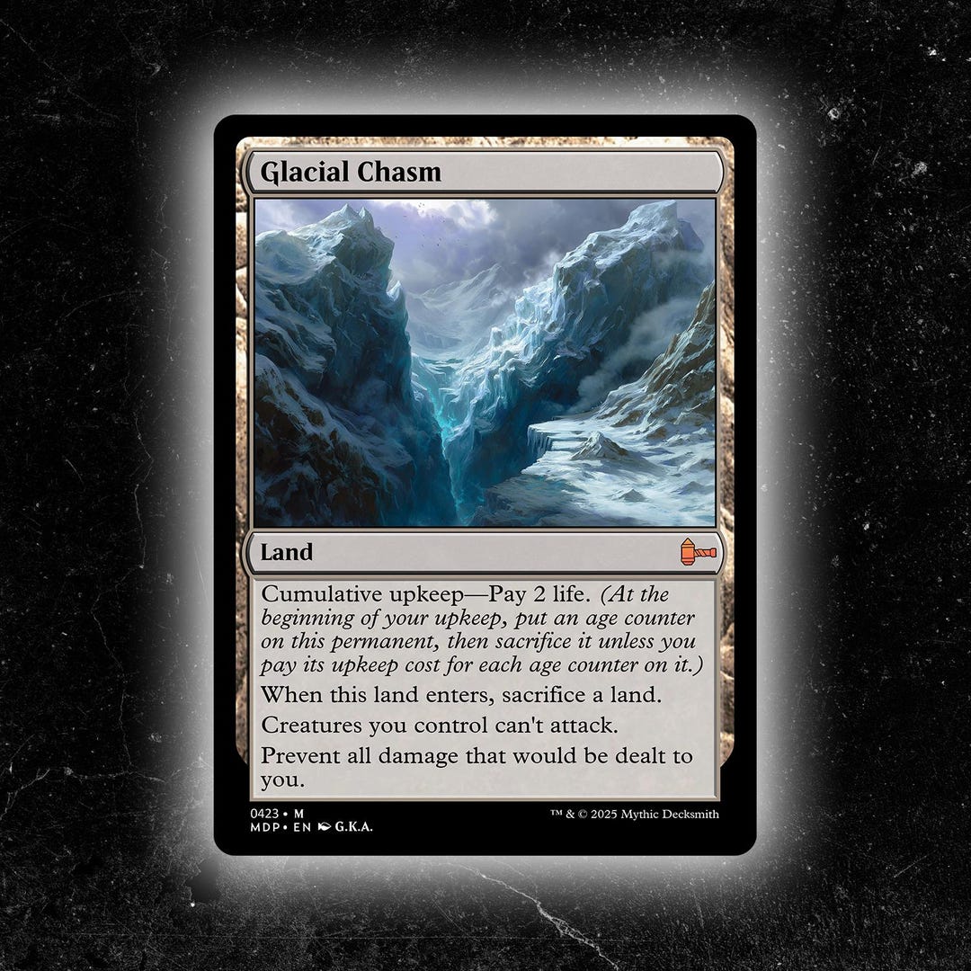 Glacial 3枚 英語 Chasm Glacial MTG Chasm magi | Marketplace- -TCG magi （1084361508）| (Used) 1枚 マジック：ザ・ギャザリング