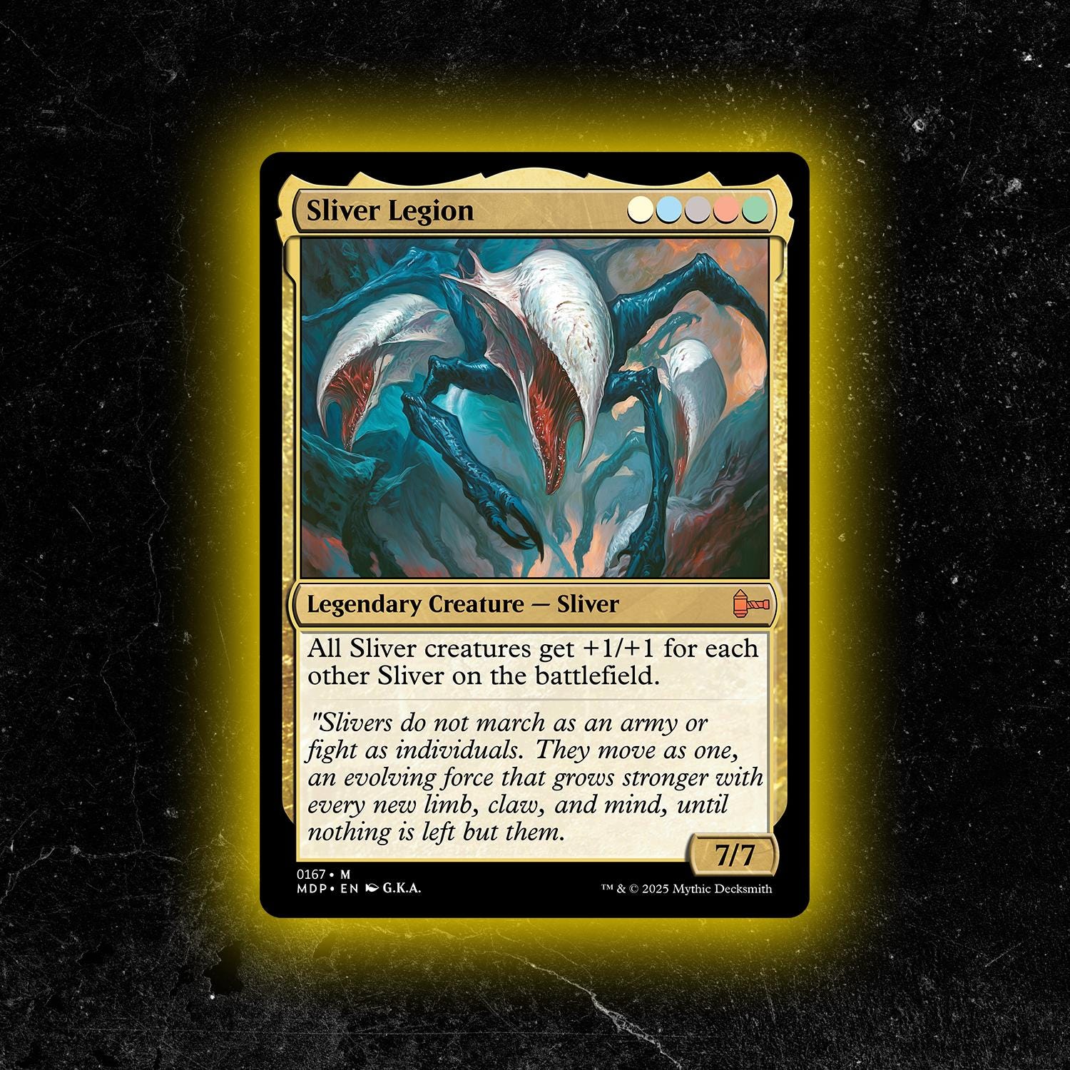 Sliver Legion - Custom Proxy Commander Card - Etsy