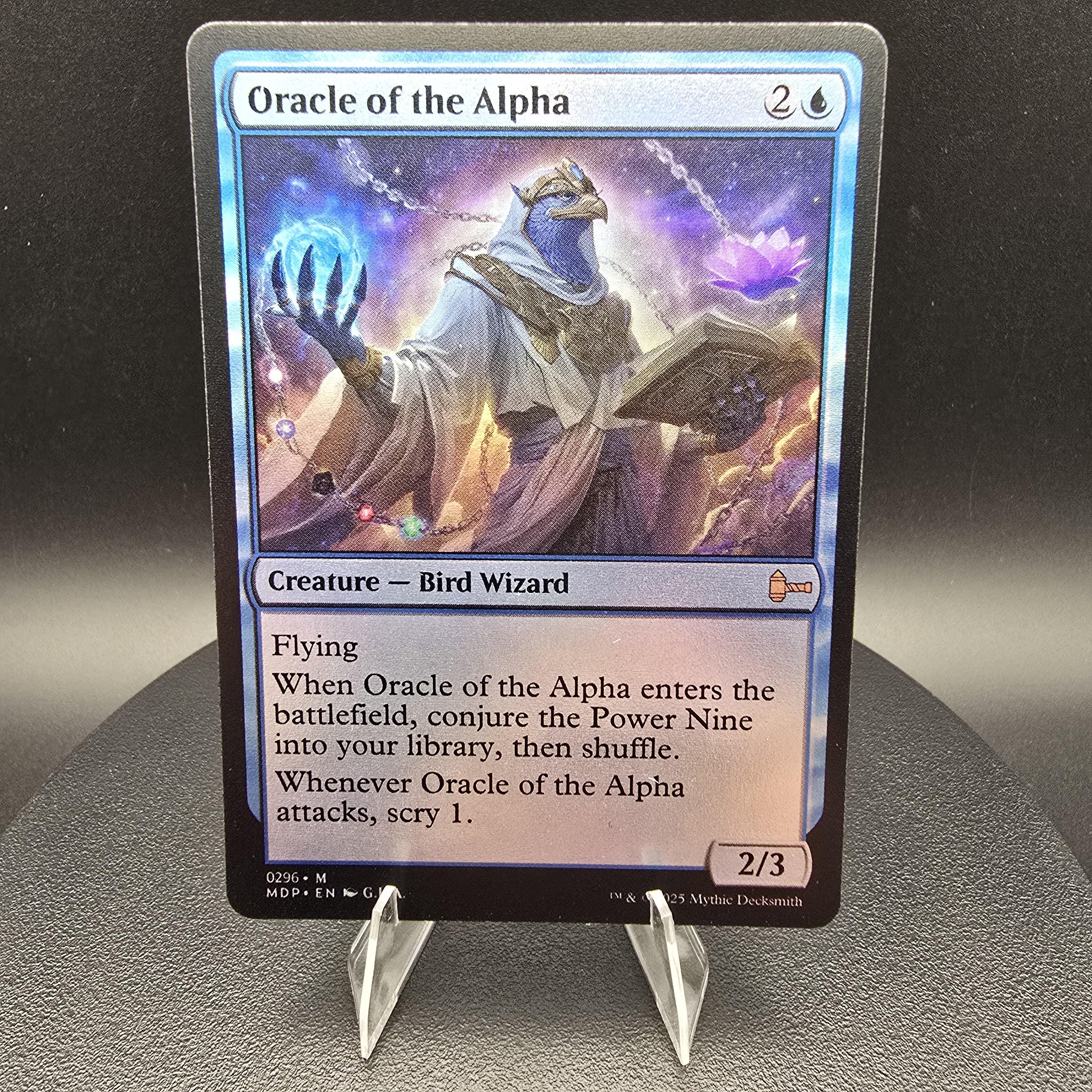 【MTG】Oracle of the Alpha 【パワー9】 POWER Bundle (power 9 & Oracle) - Custom Proxy Commander Card - Etsy