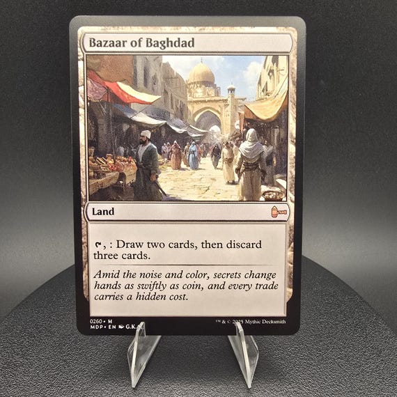 Bazaar of Baghdad - Custom Proxy Commander Card - Etsy