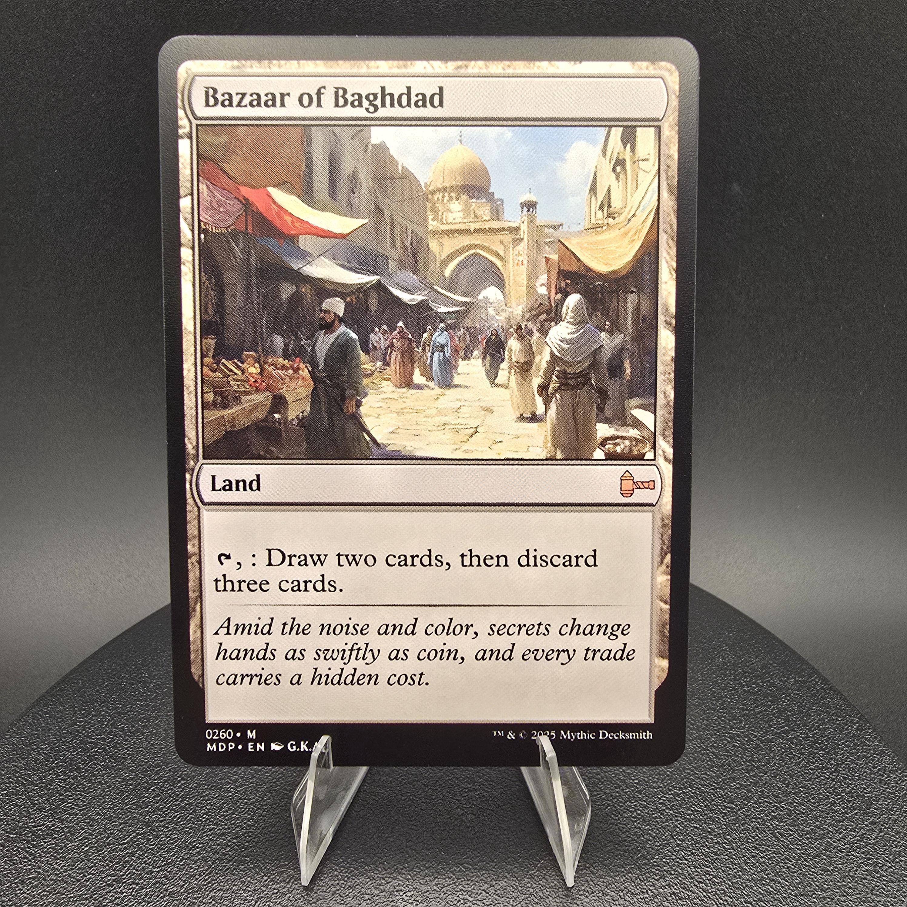Bazaar of Baghdad - Custom Proxy Commander Card - Etsy