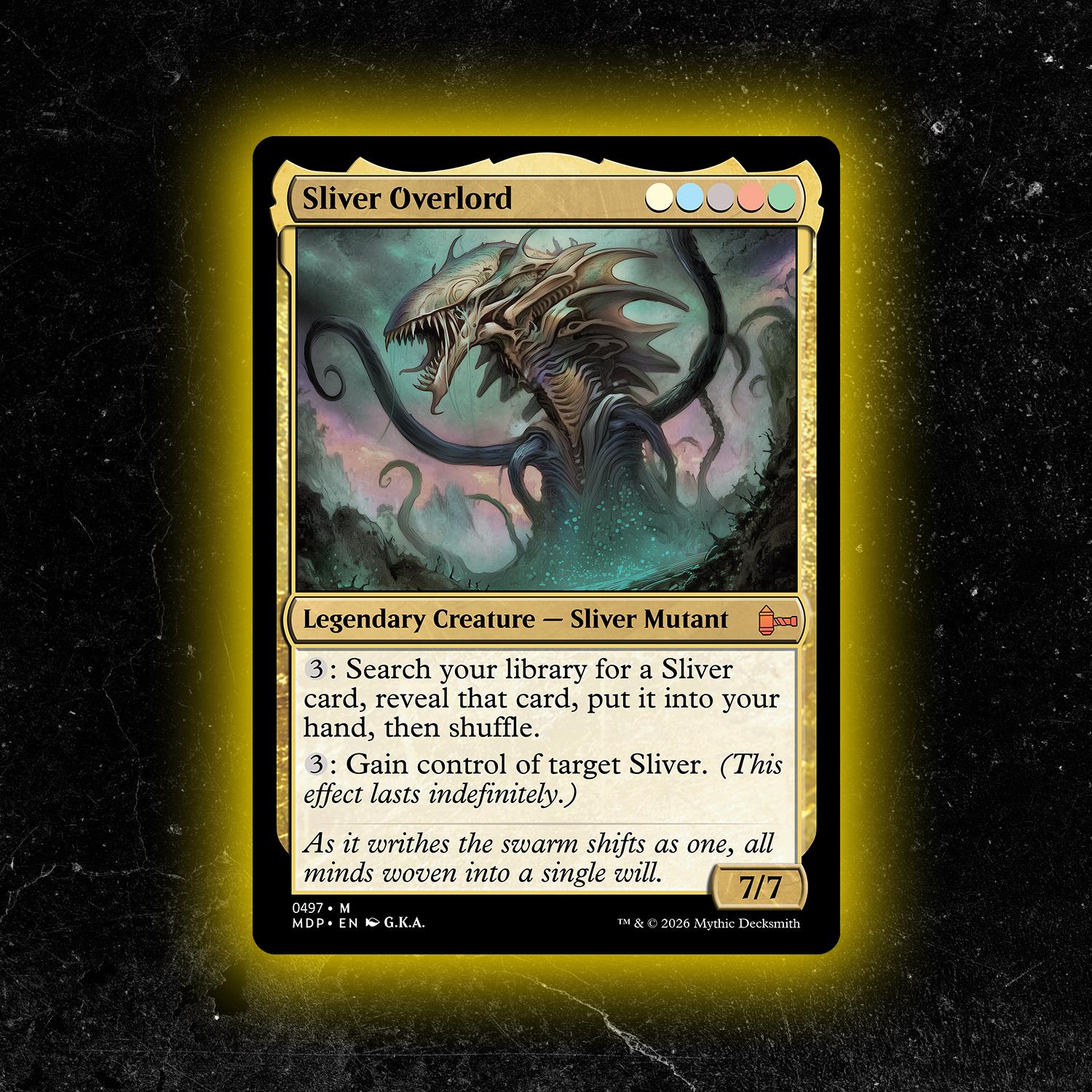Mtg Sliver Overlord Proxy - Etsy