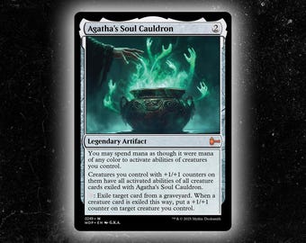 Agatha's Soul Cauldron - Full Art Custom Card - Etsy