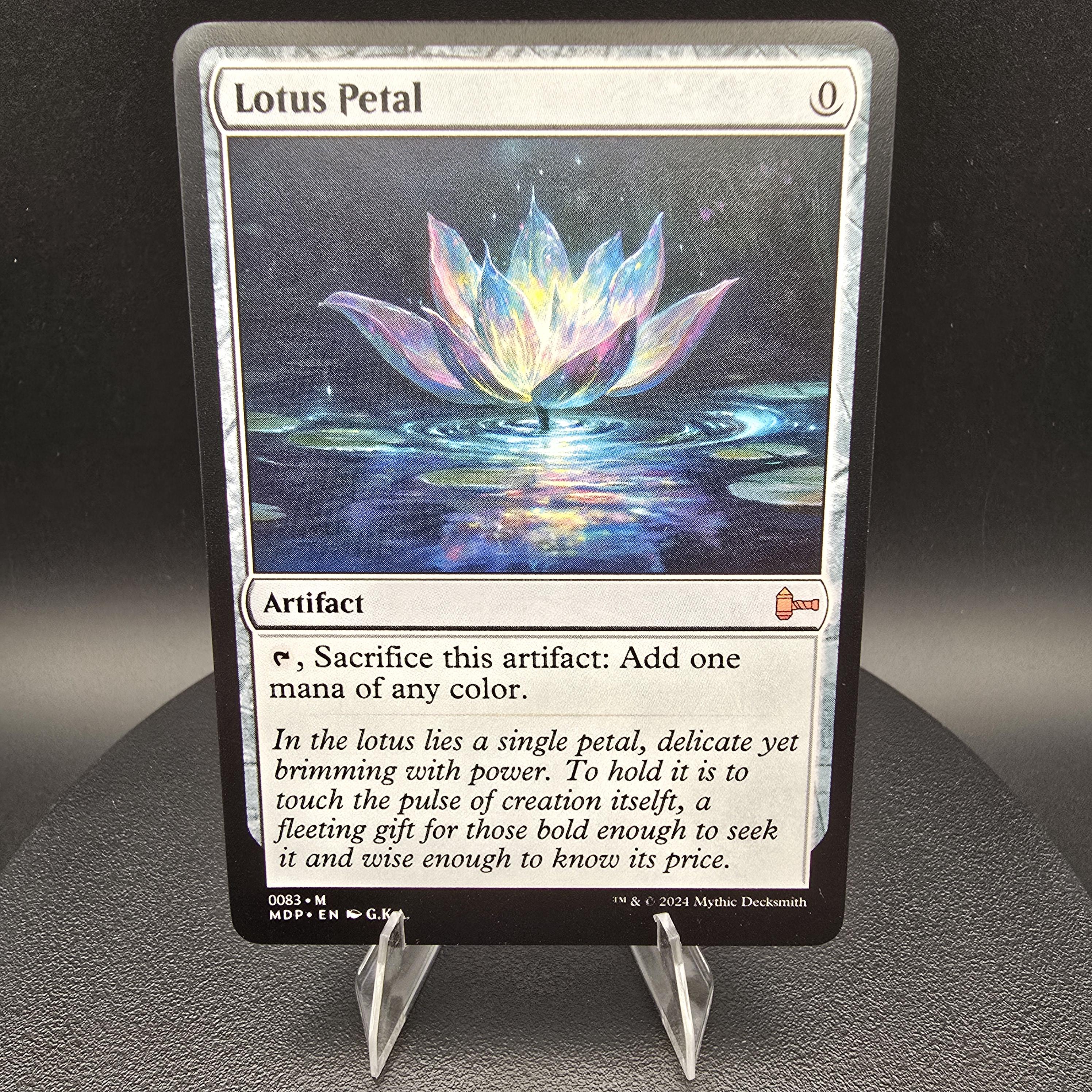 Lotus Petal - Custom Proxy Commander Card - Etsy