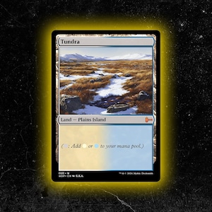 Tundra - kundenspezifische Proxy-MTG-Karte - hochwertig, langlebig und erschwinglich!